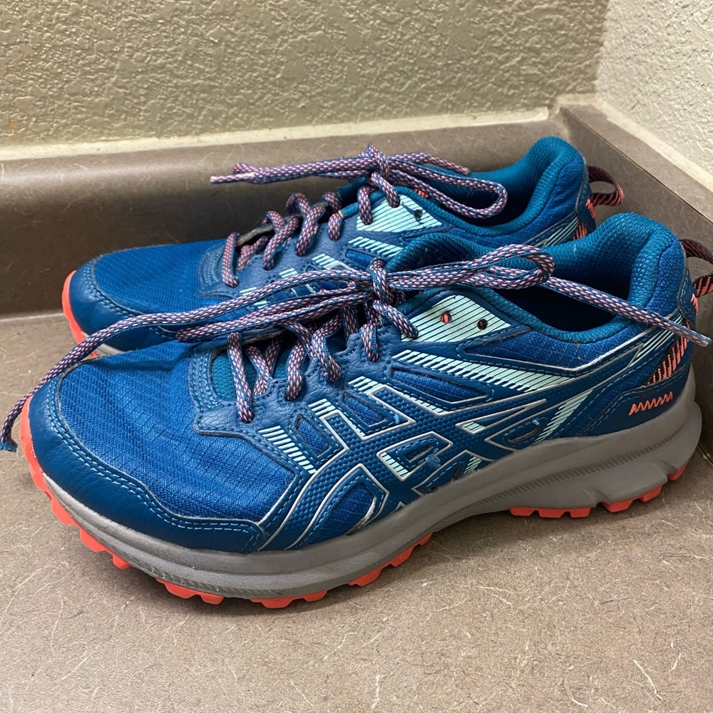 ASICS Trail Scout 2 Deep Sea Teal Women’s Running Hiking Shoes Size 7.5